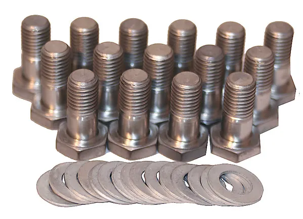Threaded Wheel Center Titanium Bolt Kit