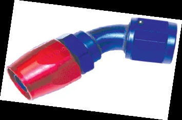 45 Degree Stainless Braided Swivel Hose End