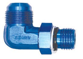 90 Degree Angle Male To O-Ring Bulk Head