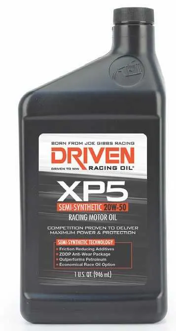 XP5 Semi-Synthetic Racing Motor Oil