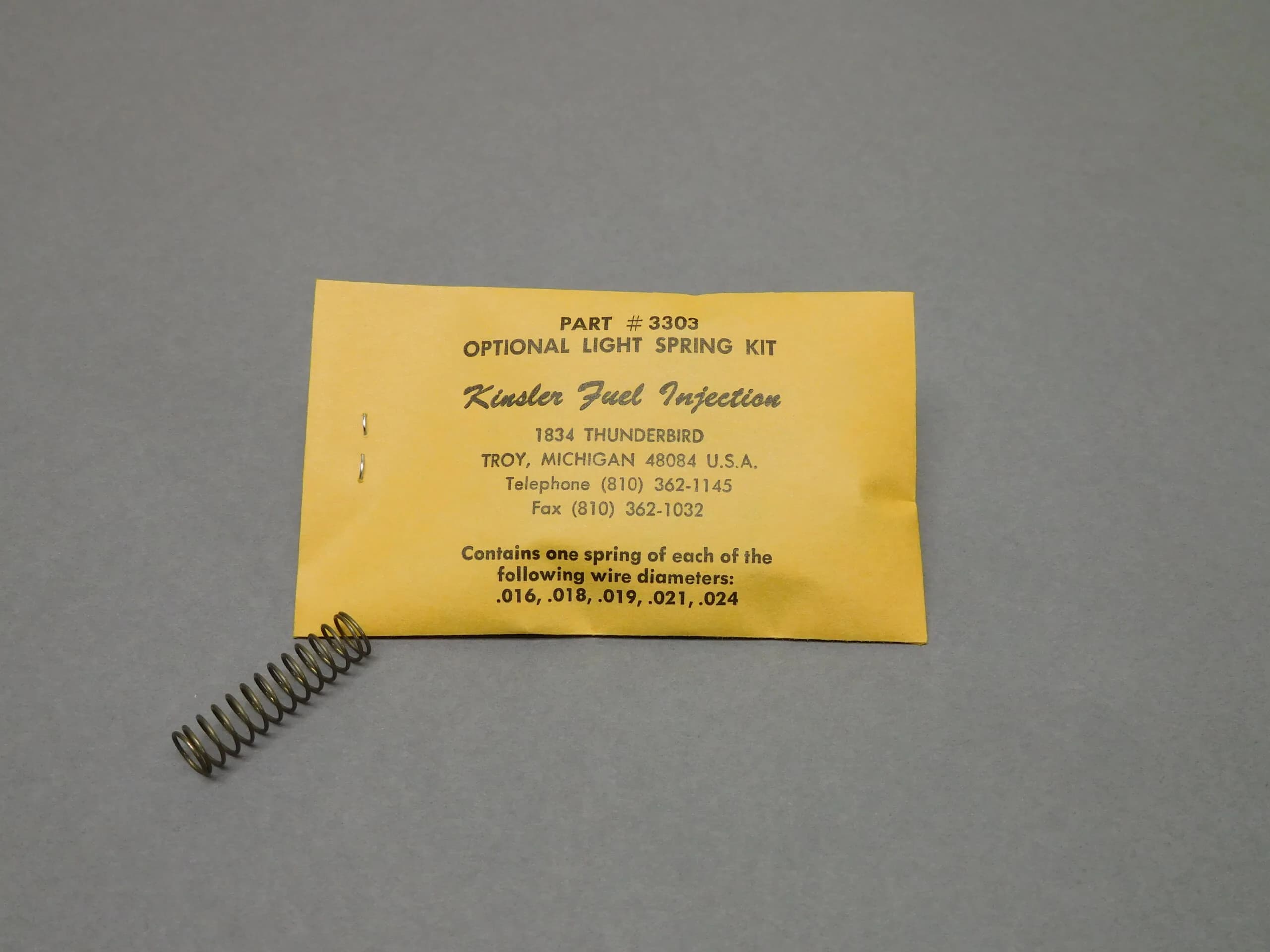 bypass valve spring kits lite