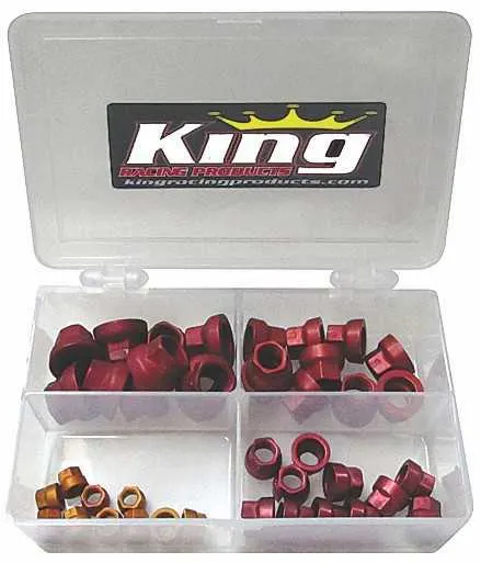 Aluminum 40-Piece Jet Nut Kit