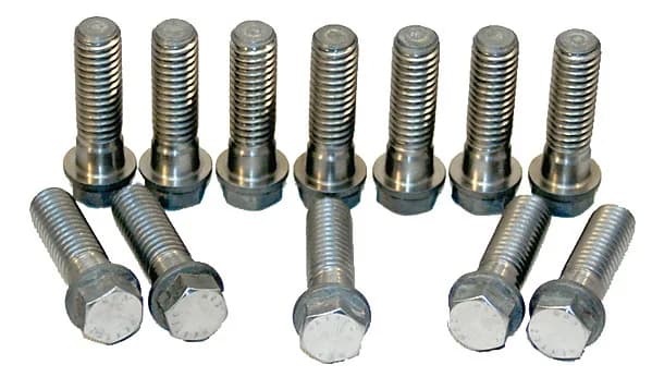 Titanium Injector Bolt Kit