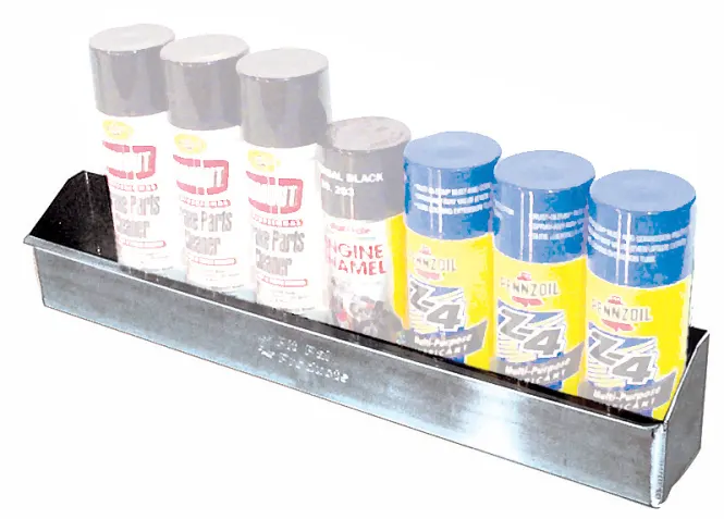 Aerosol Spray Shelves