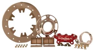 Right Rear or Left Rear Titanium Floating Brake Kit