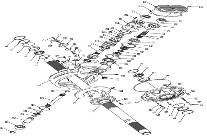 XR-1 Rear End Parts