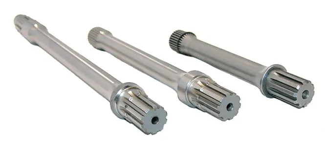 Rear End Lower Shafts & Bearings