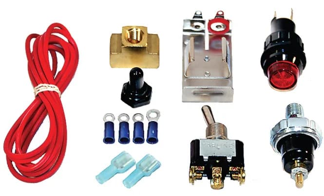 Sprint Car Oil Pressure Warning Light Kit