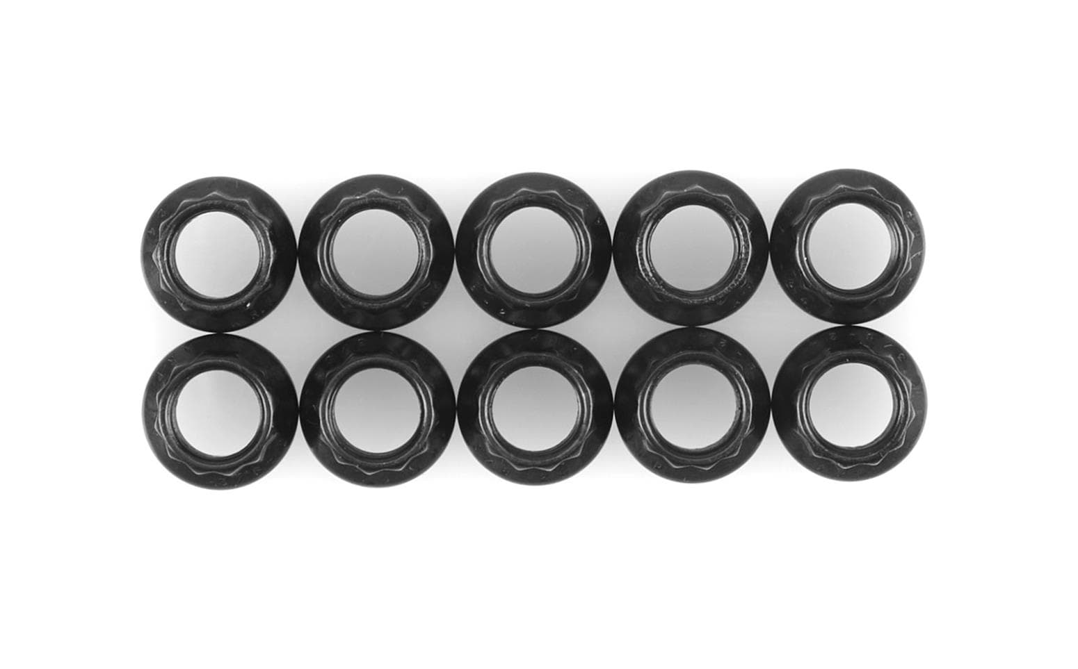 ARP 12-Point Nuts, 10 pack (3/8" · Chromoly (black oxide) · Standard)