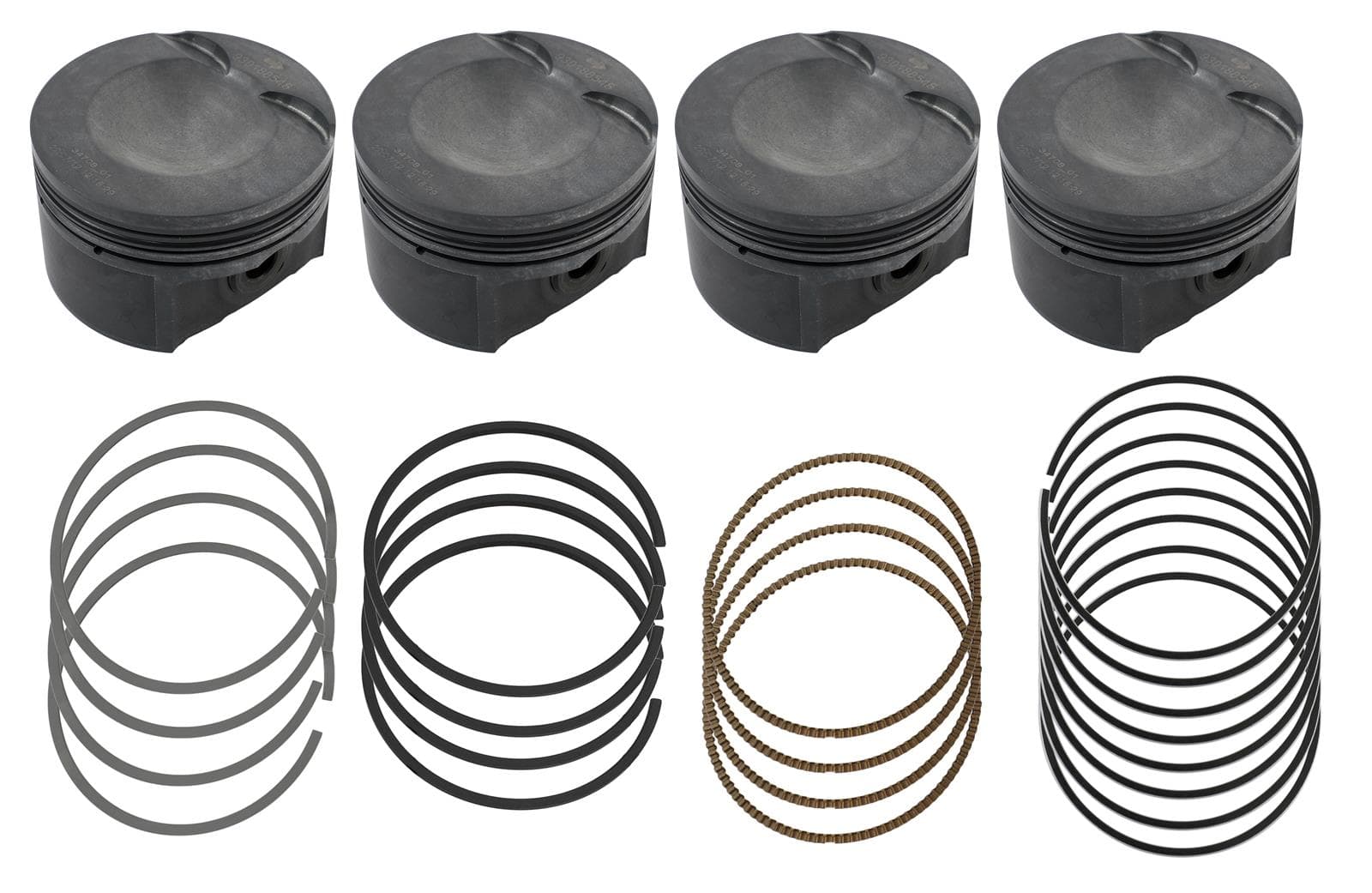 Mahle AllPro 283-5 Piston, 1.250 Pin Height, -5.4cc Dome (4.125")