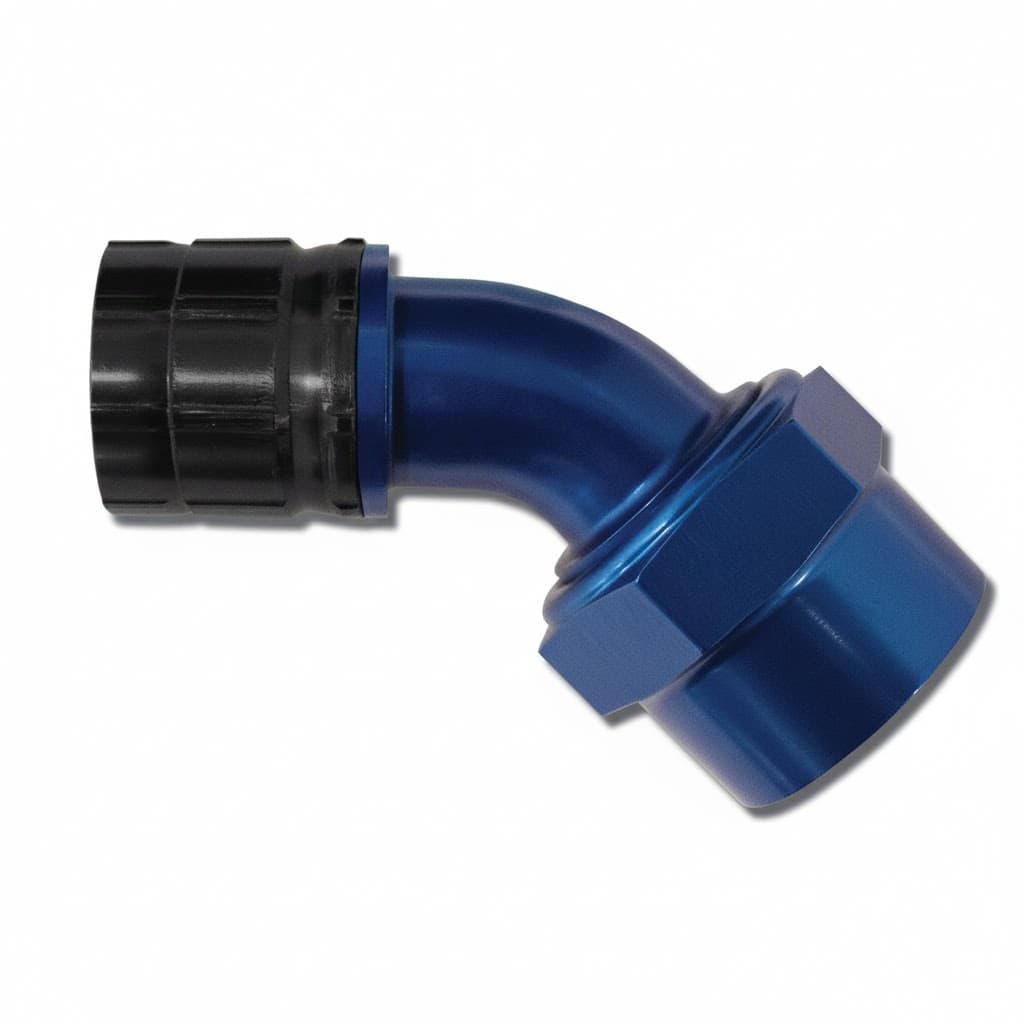 AC Crimp Fitting -06 -08 7/8" - AC-06-08-GX