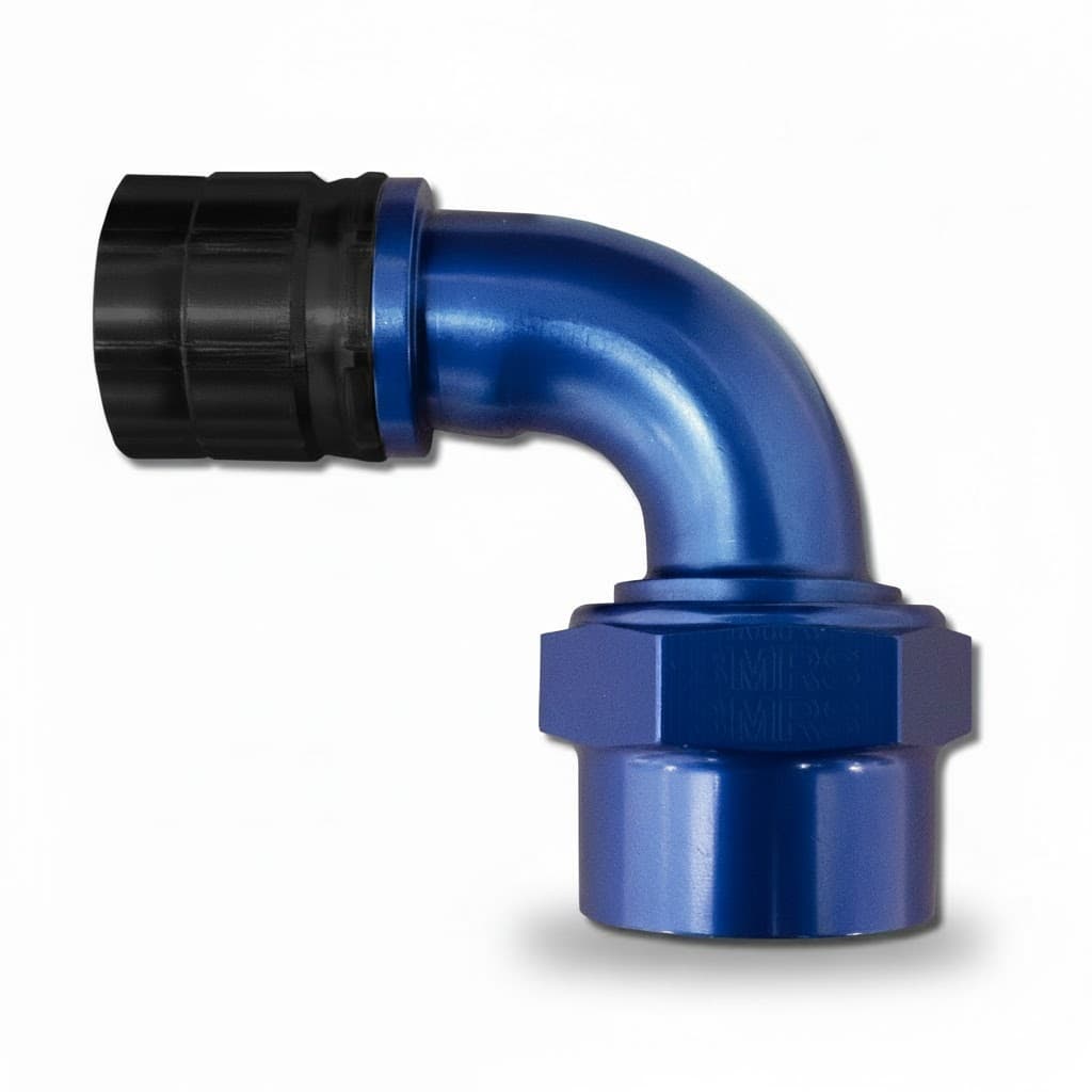 AC Crimp Fitting -06 -08 7/8" - AC-06-08-HX