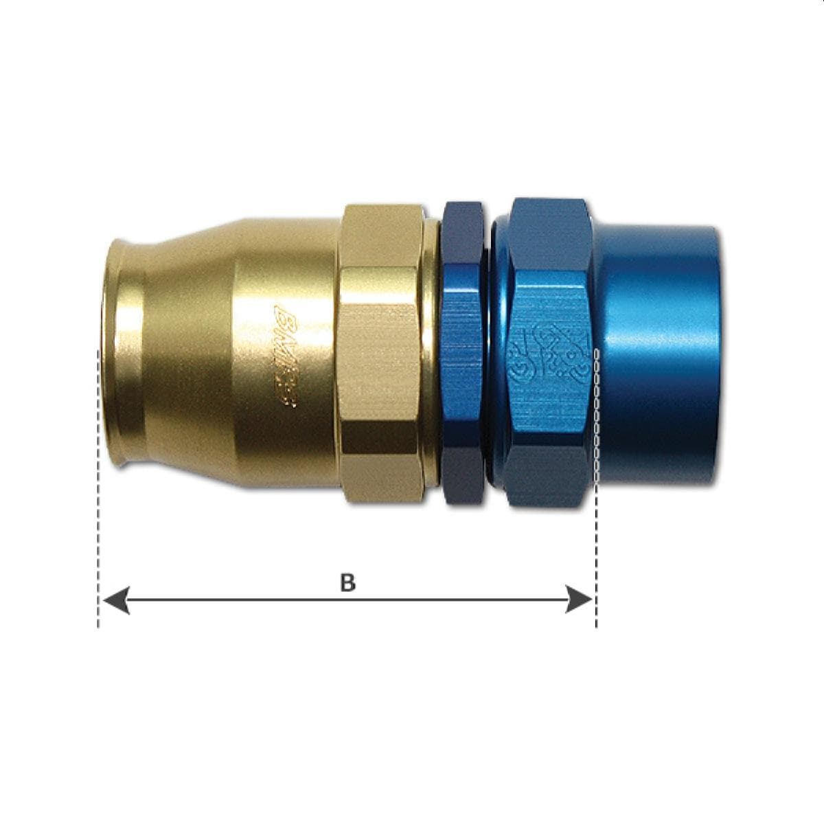 AR Reusable Fitting -08 7/8"