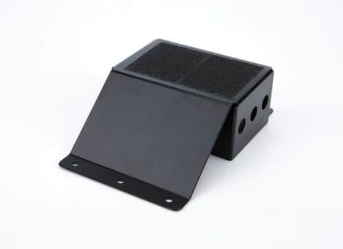2" BLK Alu heel riser