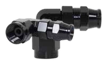 200 Series 90° Female - Inverted Seat Black M12 x 1.5 Hose Size: -3