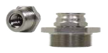 200 Series Female - Concave Seat - 3/8"-24 (242-03) -3 3/8"-24 OD: 5/8"-26