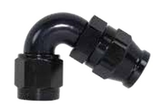 200 Series Reusable 120° Hose Ends -10 Black