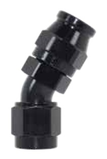 200 Series Reusable 30° Hose Ends -6 Black