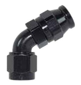 200 Series Reusable 60° Hose Ends -4 Black