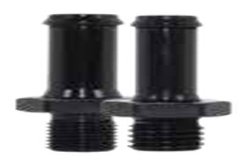 411 Series Metric Hose Tails 5/16" Black M10 x 1.0