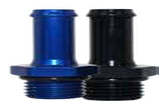 411 Series O-Ring Port Hose Tails 5/16" Black Port: -6