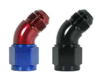 45° Female - Male (142-03) -3 Red/Blue