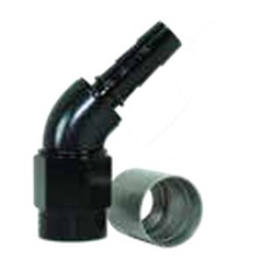45° Hose Ends 3/8" SAE Black/Natural