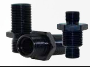 480 Series AC Bulkheads -8 Black