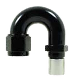 520 Series Crimp 180° Hose Ends -6 Solid