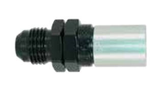 520 Series Crimp Hose End to Male Flare Flare: -6; Crimp: -6