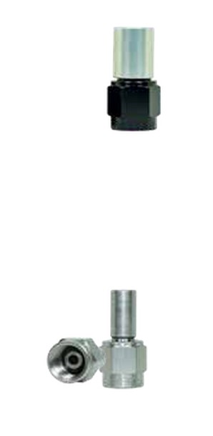 520 Series Steel Crimp Female - Inverted Seat -3 M12 x 1.50
