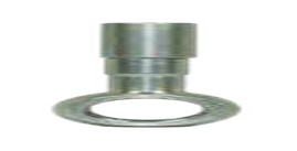 520 Series Steel Crimp Straight 10mm (3/8") Eye -4