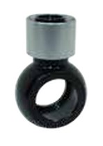 550 Series Banjo Hose End Non Swivel -6 Black/Natural
