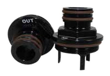601-602 Series Clamshell End Caps Black Description: -10 Clamshell End Out