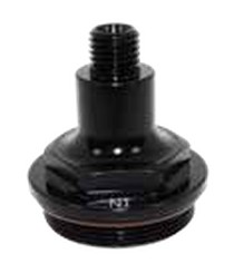 601-602 Series M12 End Cap - Inlet Black Description: M18 End Cap