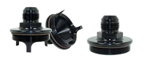 603 Series End Caps Black Inlet Spec: -10 Male