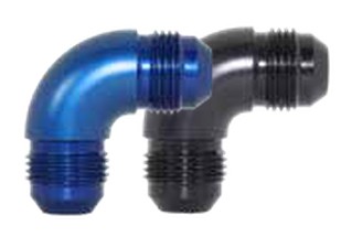 90° Flare Union -6 Blue