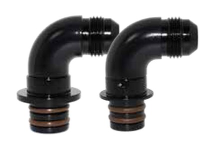 90° Transmission Adapter -8 Black Suit: 6R Transmission