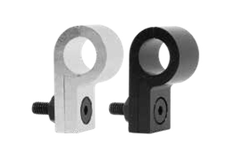 Billet P-Clip (Single) 3/16" (4.8mm) Silver