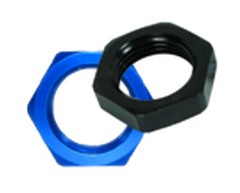 Bulkhead Nut -6 Blue