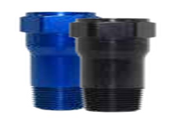 Female - Male Long Extension 1/8"NPT Blue