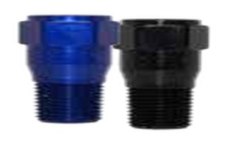 Female - Male Short Extension 1/8"NPT Blue
