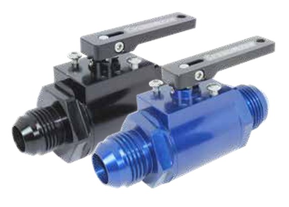 Large Body Ball Valves -10 Male Black Ball ID: -12