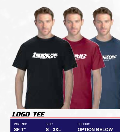 Logo Tee S - 3XL Blue
