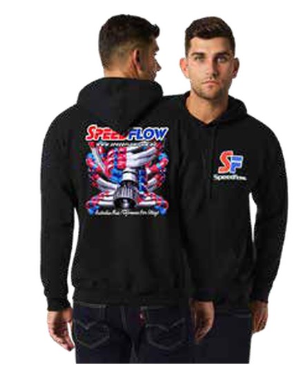 Pump Hoodie S - 3XL Spec: BLACK