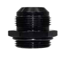 STR Male Port Adapters - Short -10 Black Port: -12